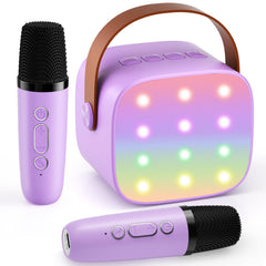 voijump mini karaoke machine front view compact and portable for home use