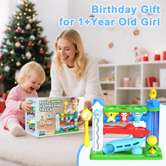 VOILBTOY ball drop toy light-up feature brightens playtime.
