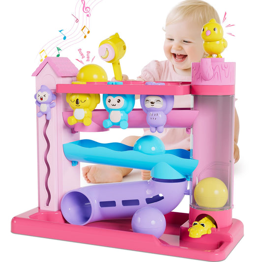 VOILBTOY musical ball drop with monkey for early motor skills and rhythm fun.