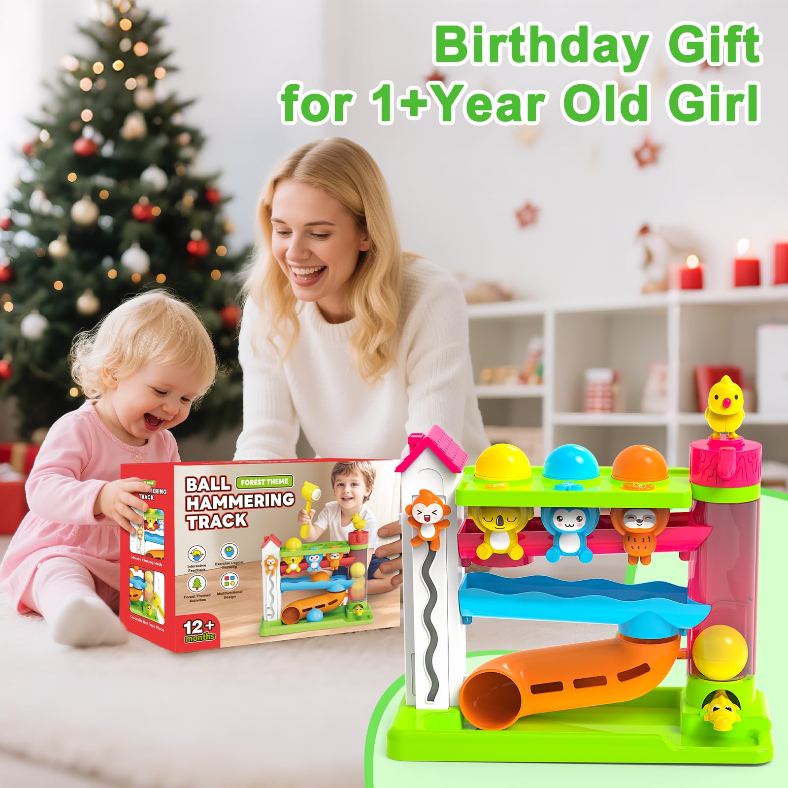 VOILBTOY safe ABS plastic construction keeps little hands secure.