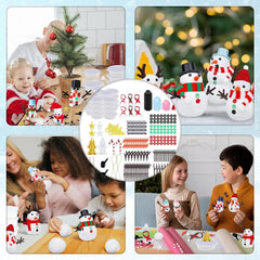 VOJIIEO unmelted snowman keepsake for lasting winter memories