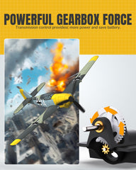 VolantexRC BF109 fighter aerobatics action captures controlled stunts.