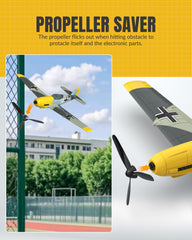 VolantexRC BF109 fighter RTF packaging indicates ready-to-fly convenience.
