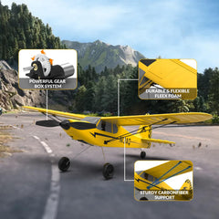 VolantexRC Sport Cub prop saver; electronics stay protected during practice