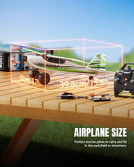 Volantexrc TrainStar 500mm green return-to-home enhances safety.