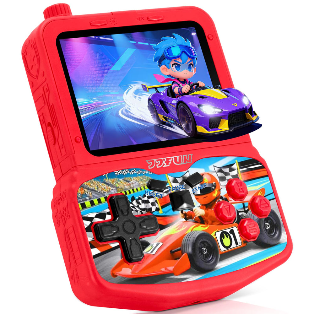 VOLGUARD II handheld console front view for portable kid-friendly gaming on the go