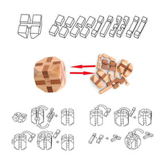 VolksRose clever-design 3D puzzle promotes careful observation and problem-solving during play