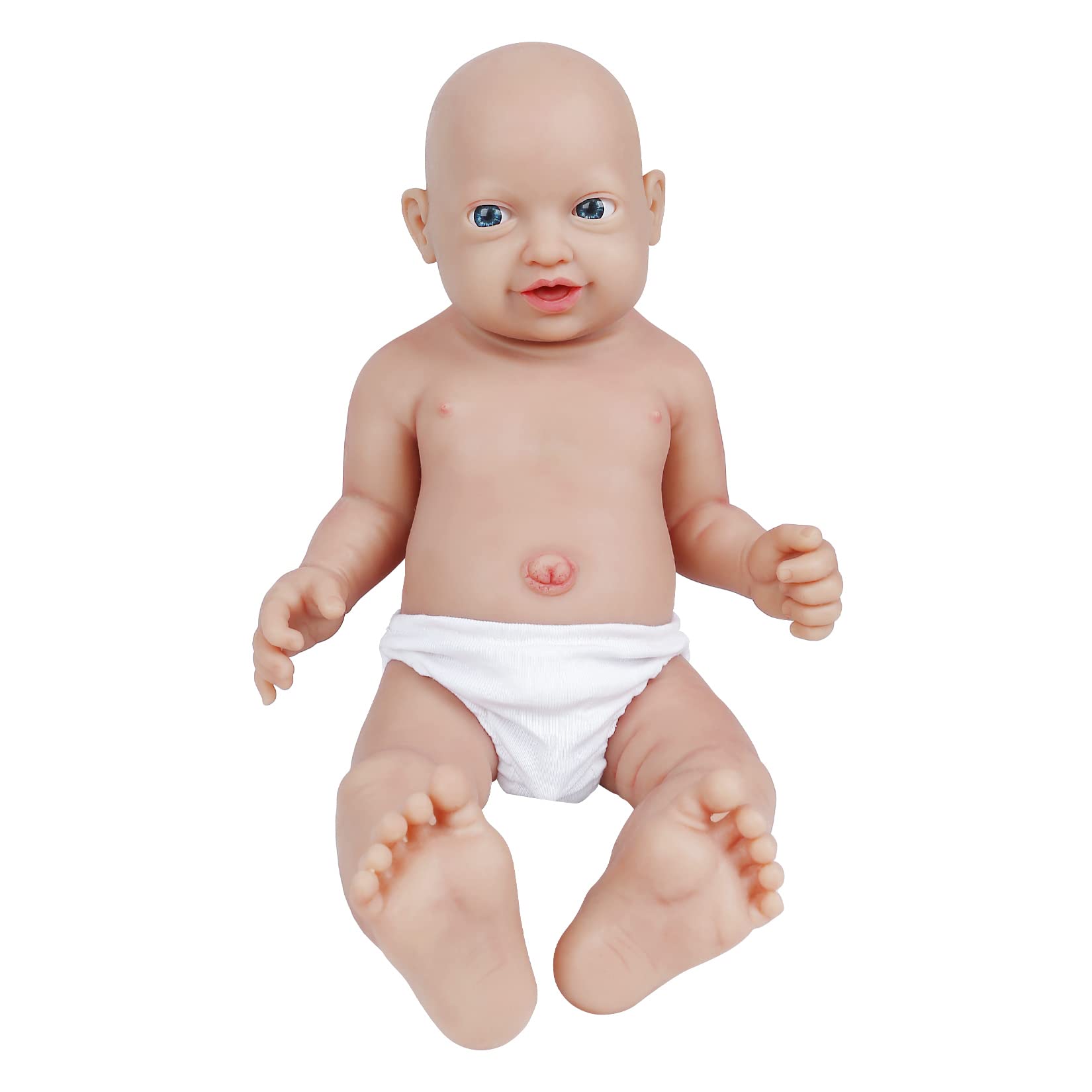 Vollence 14-inch doll hands and feet detail highlighting delicate fingers and toes for realistic posing