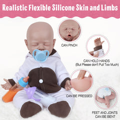 Vollence realistic hands and feet emphasize soft touch and cuddling realism.