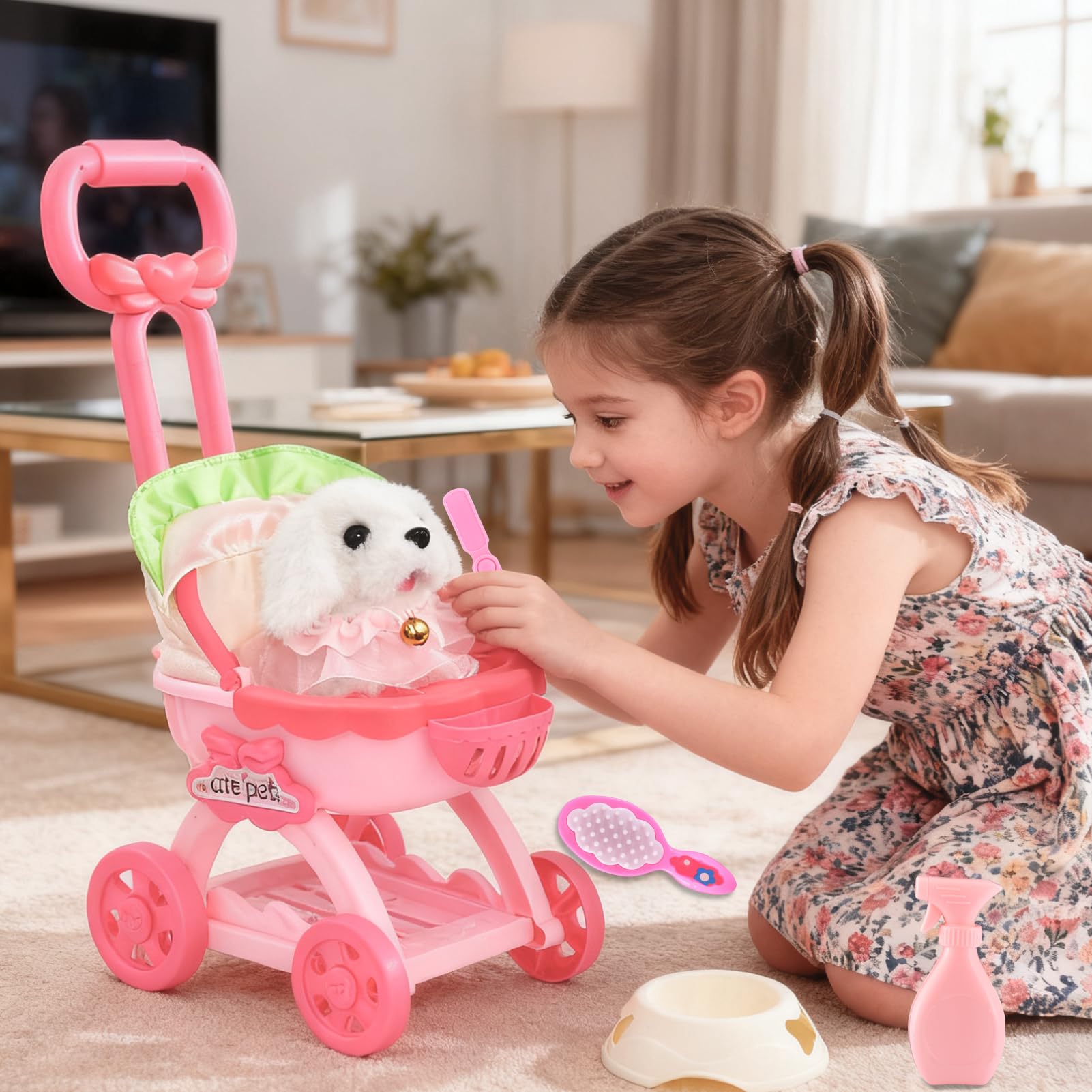 Volmop bone toy adds chew-friendly pretend play adventures.