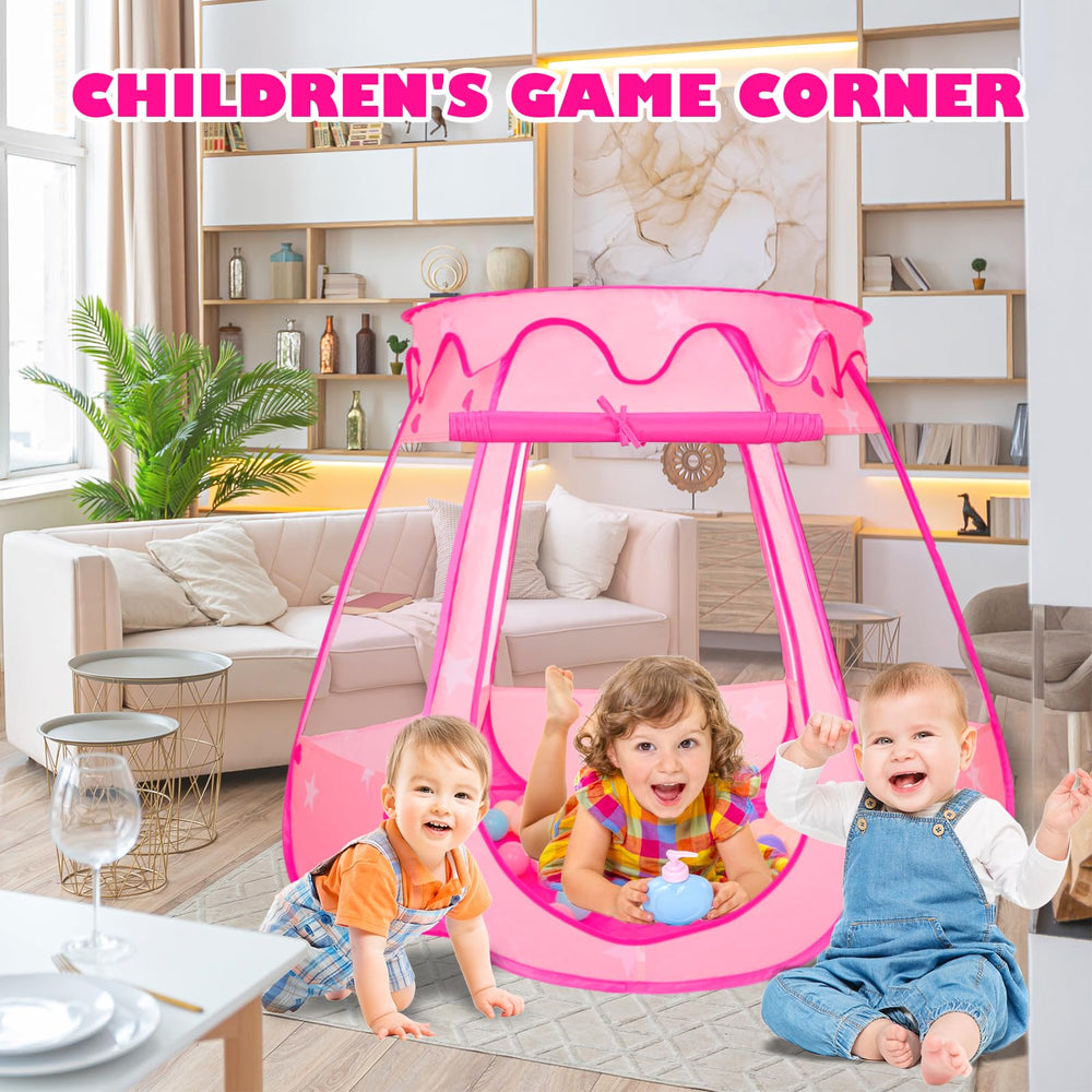 Volscity princess tent with carrying bag for easy transport.