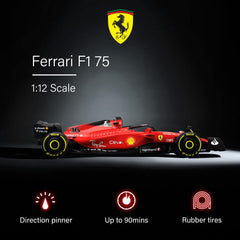 Voltz Toys Ferrari F1 75 dashboard detail for immersive cockpit