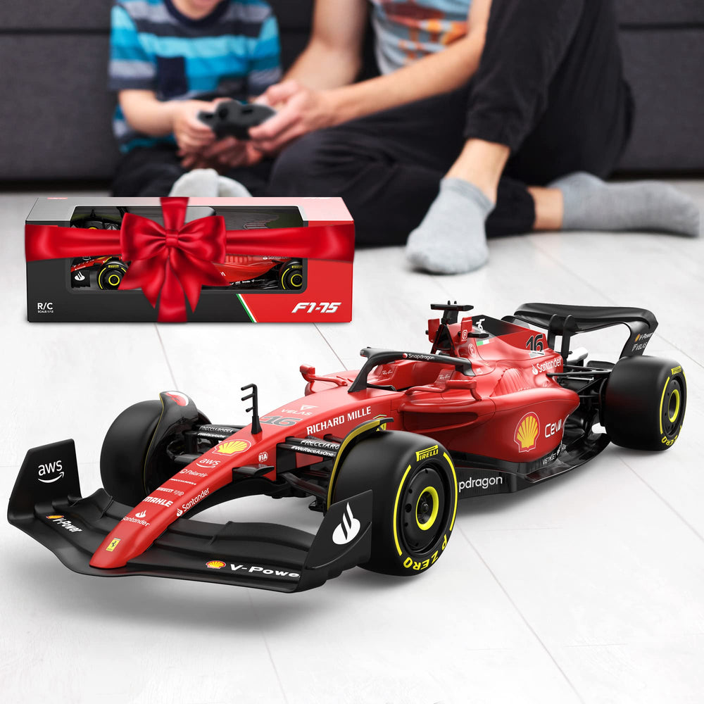 Voltz Toys Ferrari F1 75 ready-to-run assembly and play