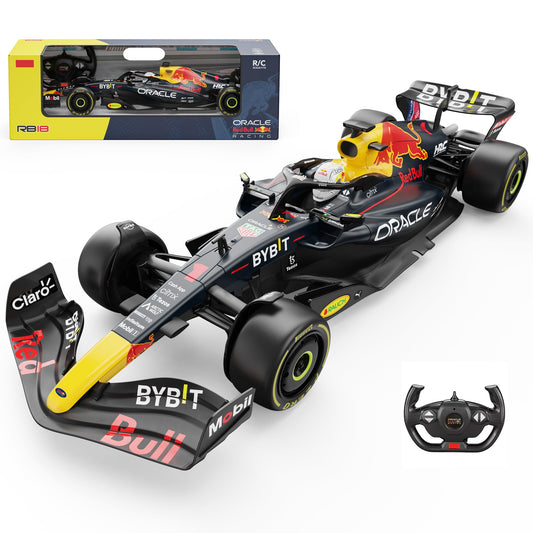 Voltz Toys F1 RB18 front view shows accurate scale design for display and play.