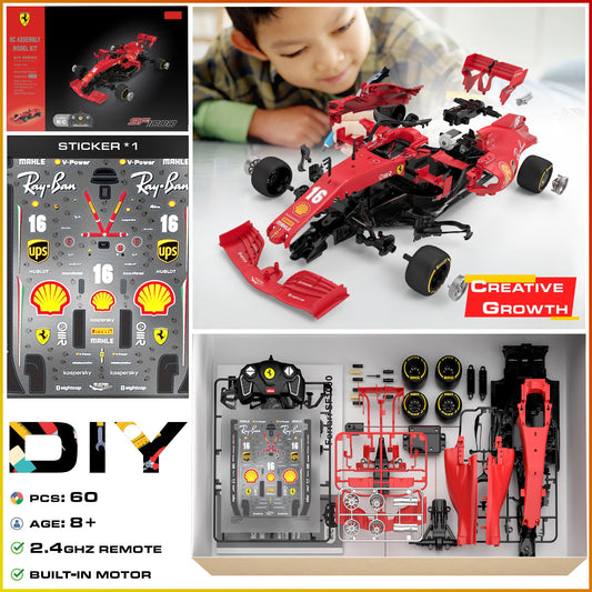 Voltz Toys Ferrari F1 SF1000 RC car front angle showing authentic styling