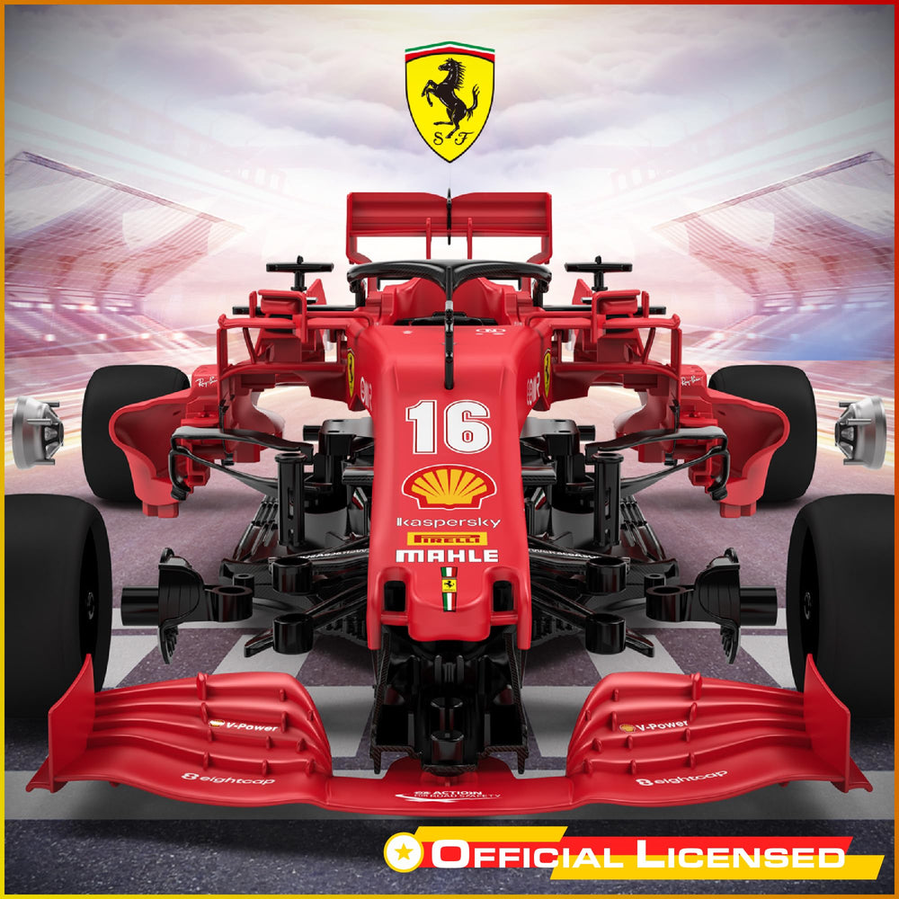 Voltz Toys Ferrari F1 SF1000 in-action shot demonstrating speed and precision