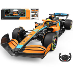 Voltz Toys MCL36 front-angle view with licensed body for immersive racing.