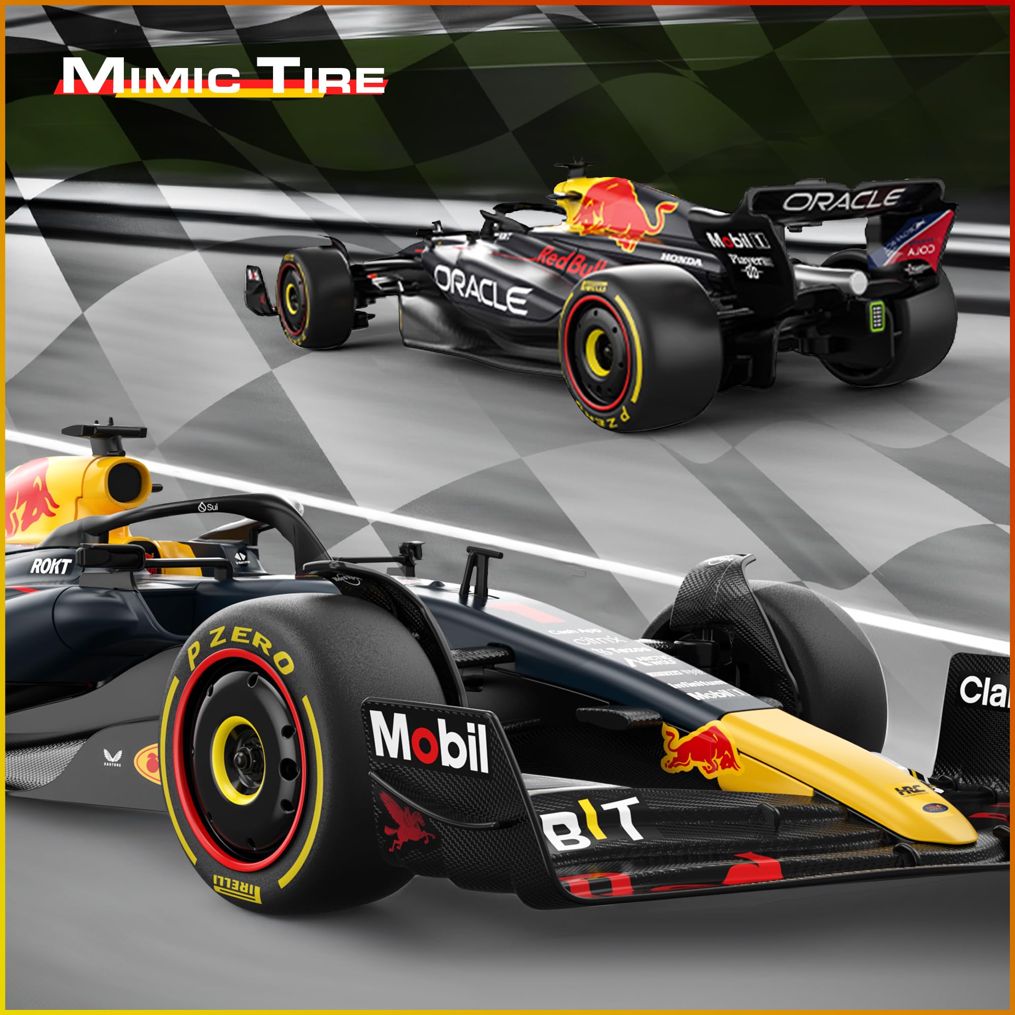 Voltz Toys RB19 RC car showcases full features for hands-on fun.