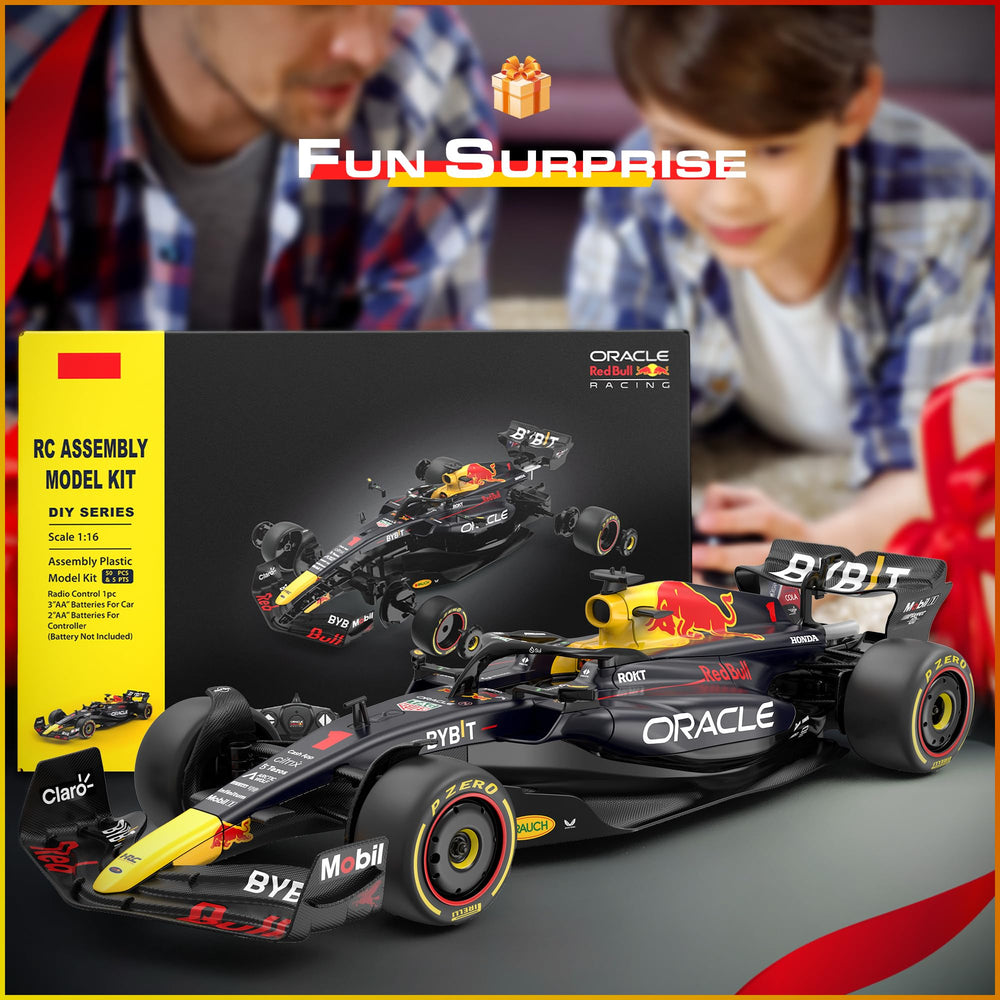 RB19 instruction guide aiding glue-free step-by-step assembly.