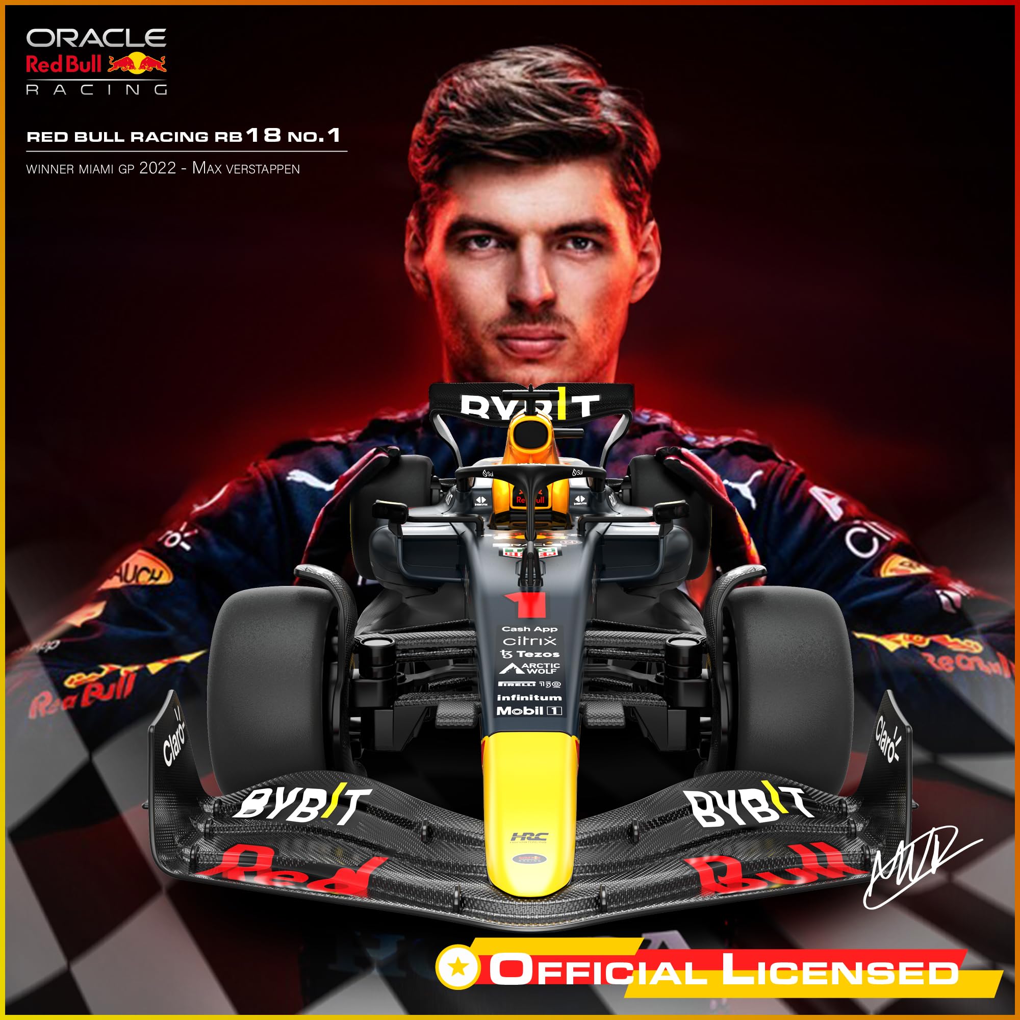 RB19 remote controller providing precise steering control.