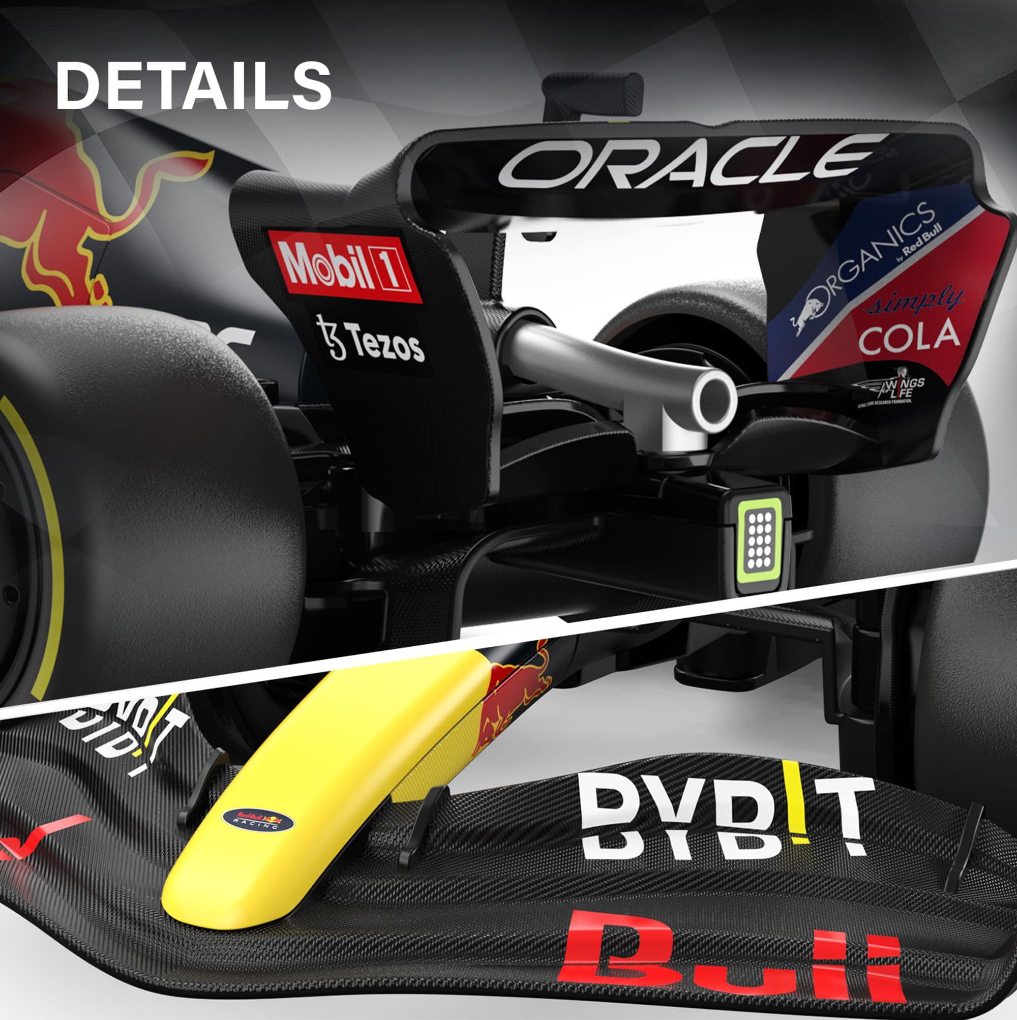 Voltz Toys Red Bull RB18 RC car ready-to-run packaging