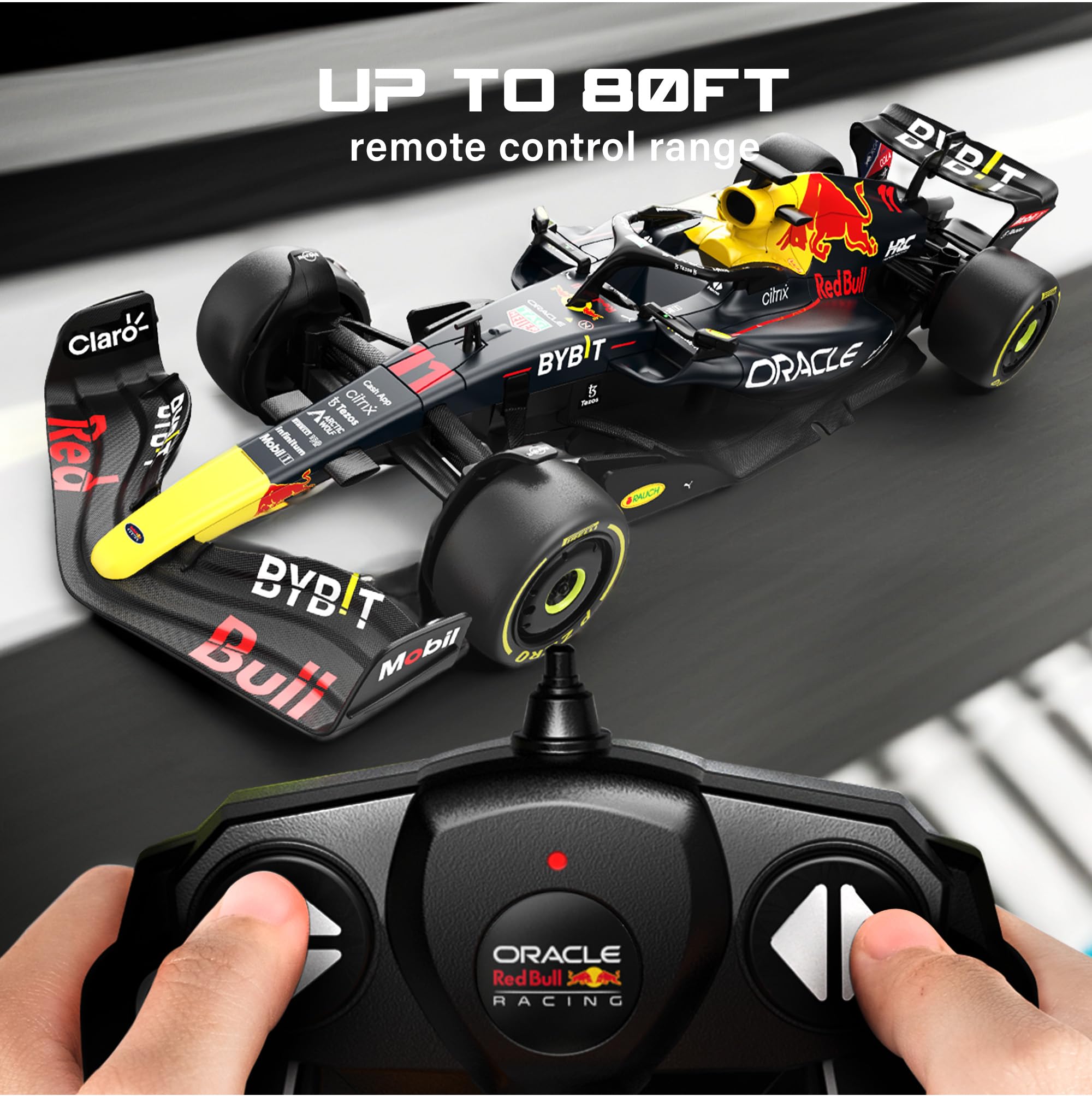 Voltz Toys RB18 remote with 2.4GHz control.