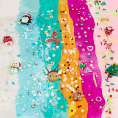 Vomkela Christmas slime molds set inspires festive, creative slime projects.