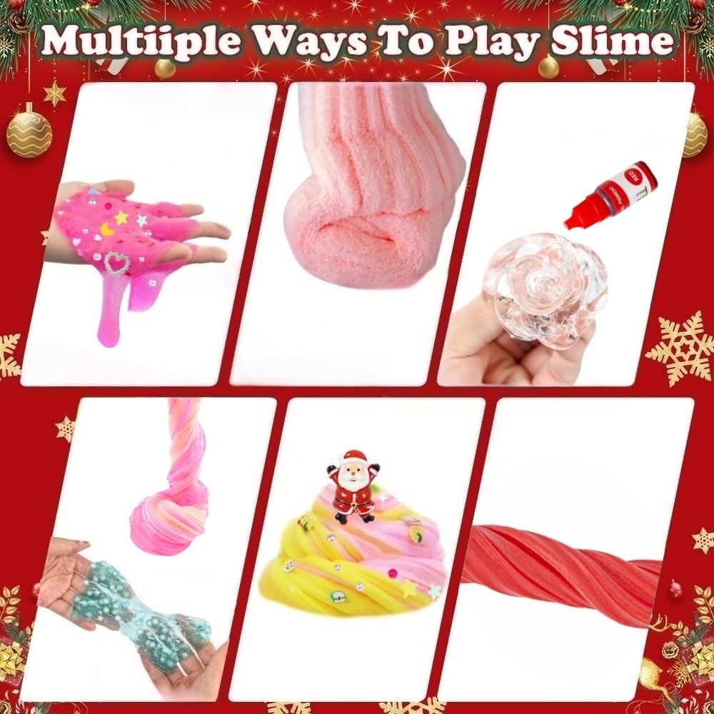 Vomkela gift-ready slime kit is perfect for holidays and celebrations.