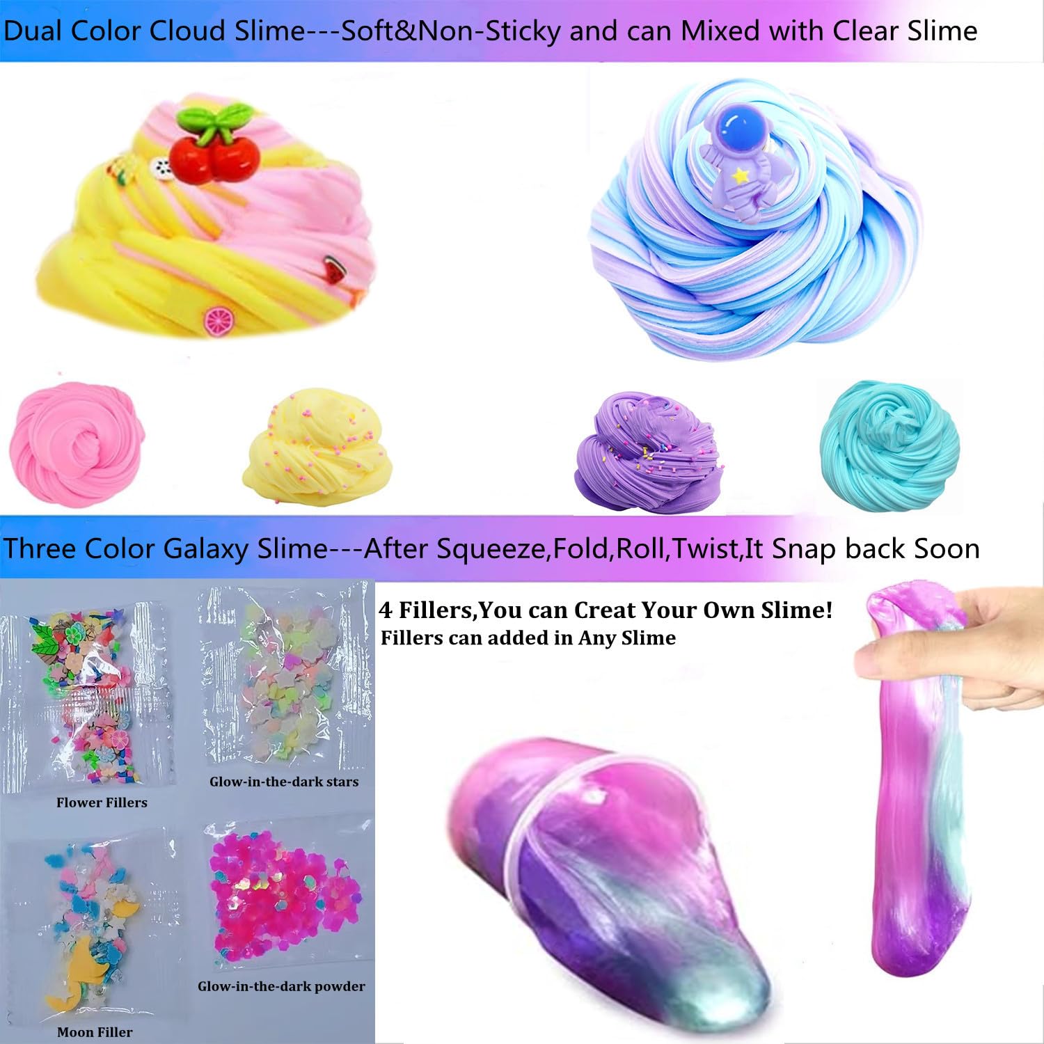 Vomkela honeycomb sponge slime offers varied squeezing sensations during playful squeezing