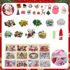 Vomkela resin accessories and charms enhance slime add-ins and decorate.