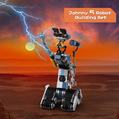 VONADO Johnny 5 movable laser adds futuristic detail to the build.