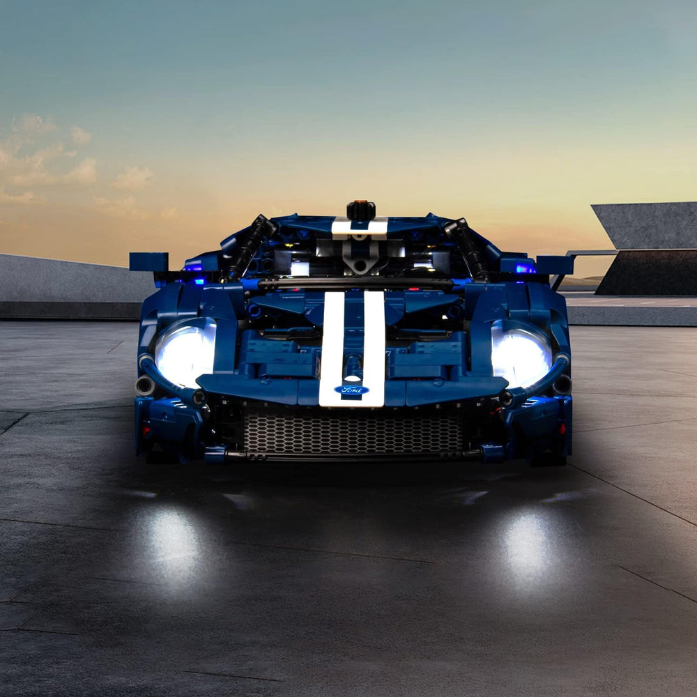 Clear setup guide included for the VONADO Ford GT 42154 LED kit.
