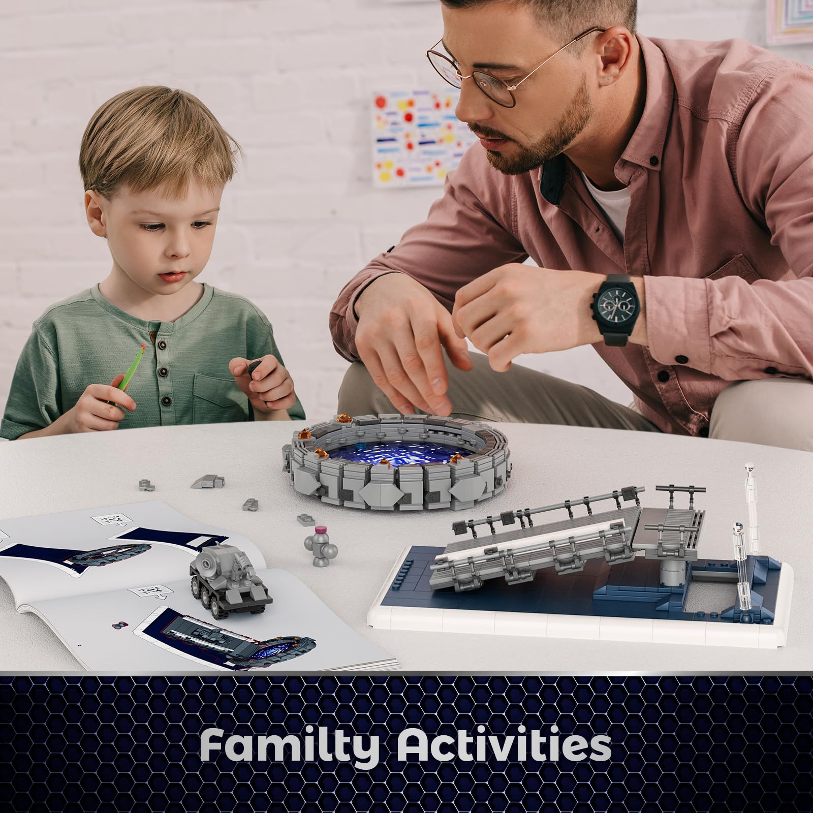 VONADO SG Star Tunnel Ring Model highlights, ideal for display and collection.