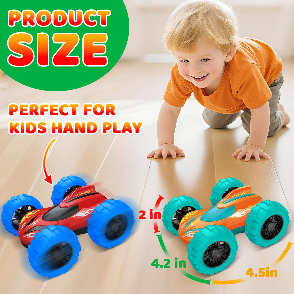 VONZAWAY 360-degree flip action showcasing stunt versatility