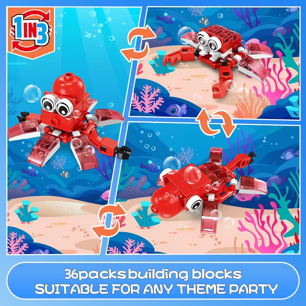 VOPOGLNE marine animals manta ray build encourages collaborative play and sharing.
