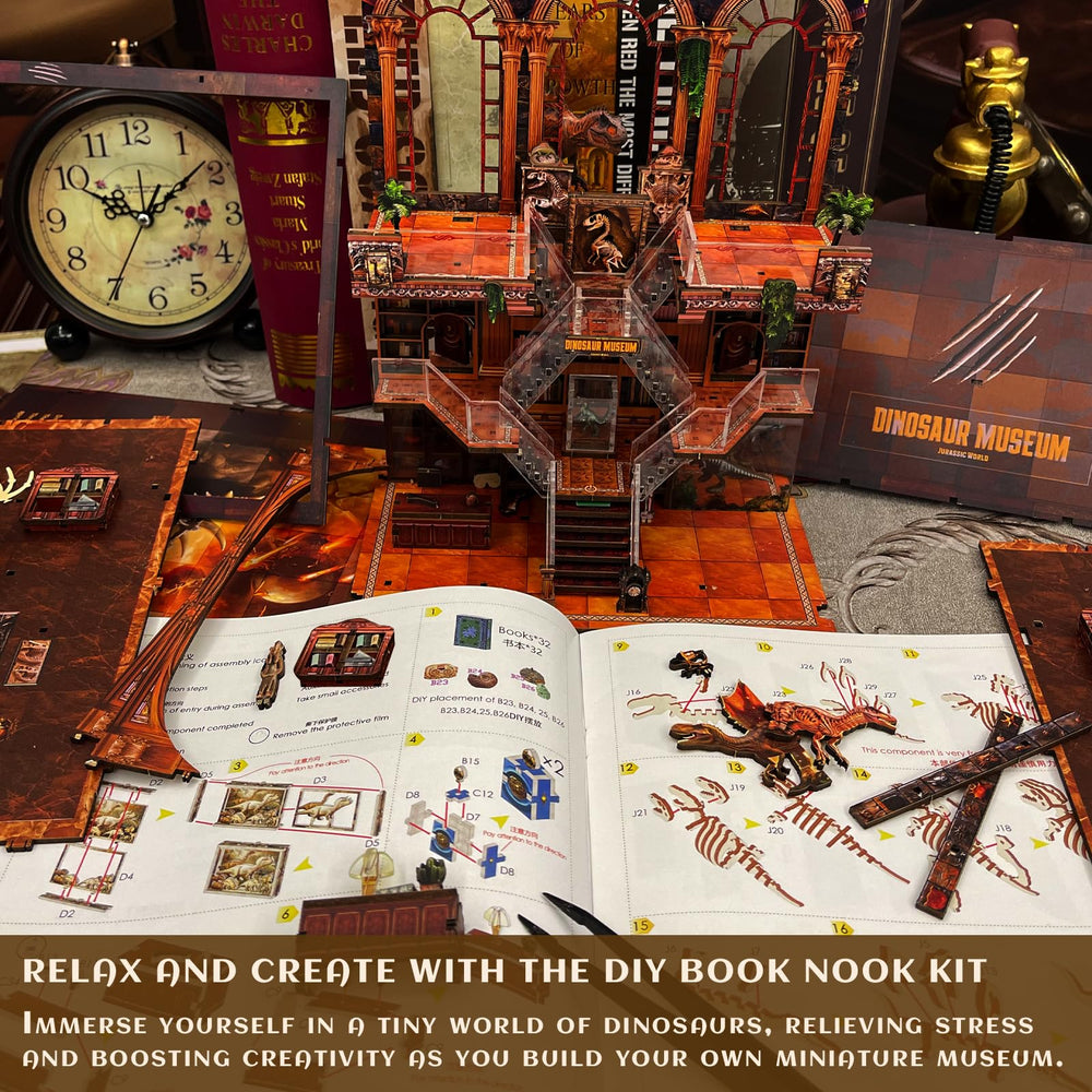 VORATHIS Book Nook dual power options allow flexible placement.
