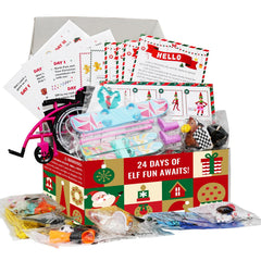 Vortessencia Elf Kit 24days box ready for gift-giving and easy daily reveals