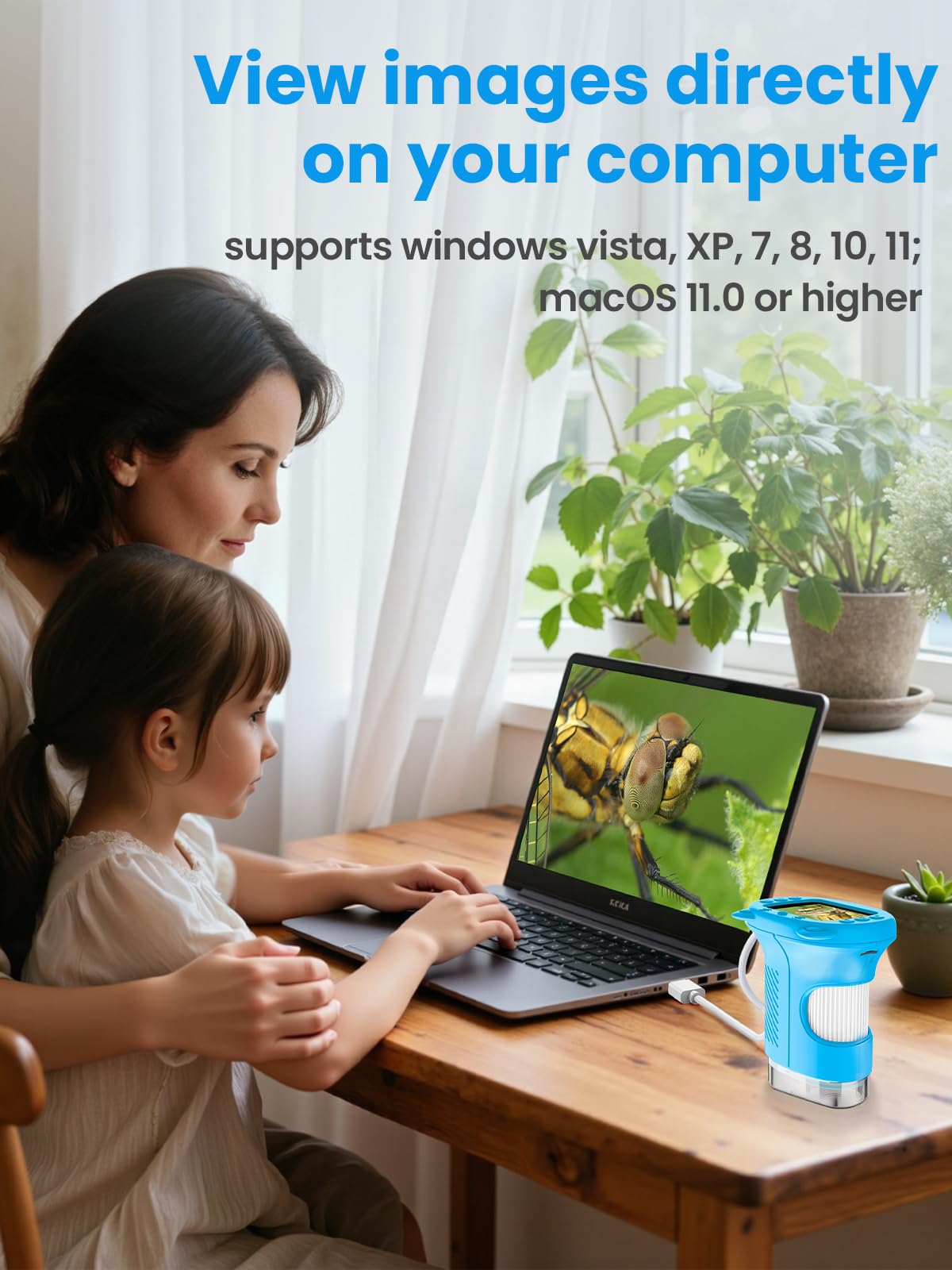 Vorth precise manual focus lets kids sharpen tiny details