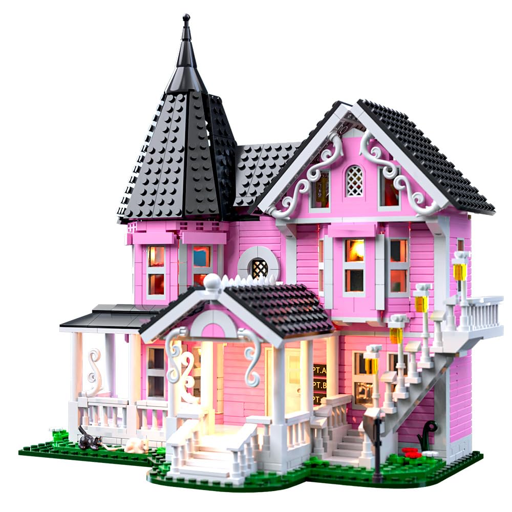 Voxifyx 1349PCS Pink Palace gift-ready set for kids and adults to share creativity