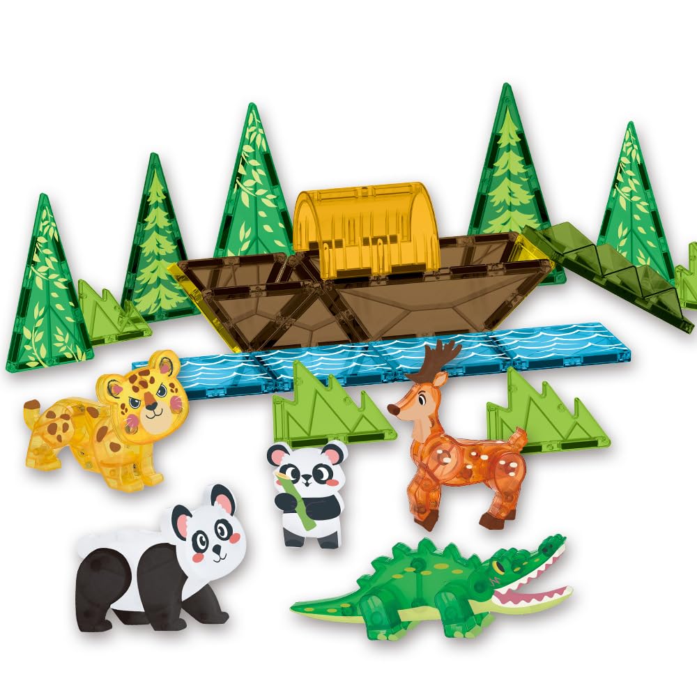 Voxifyx rare animals tiles polar bear for imaginative play and motor skills