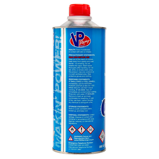 VP Racing hobby fuels nitro fuel can opened ready for stable starts during practice