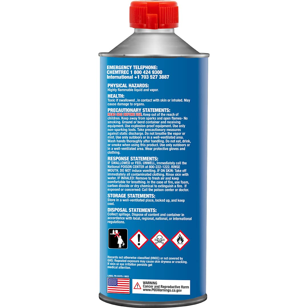 VP Racing PowerMaster 1-quart packaging ready for race-day use and freshness.