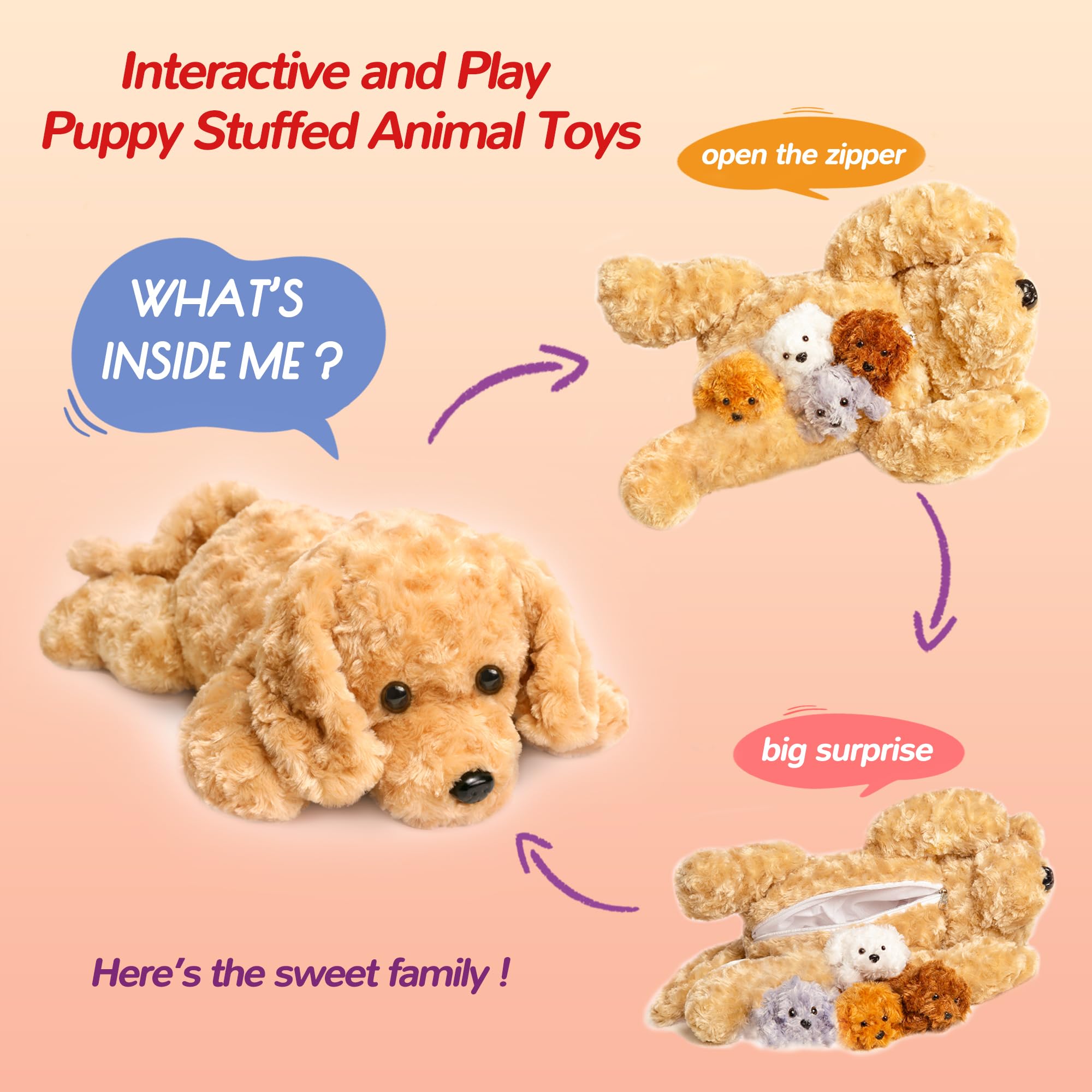Vposyako gift-ready dog toy set for birthdays and holidays