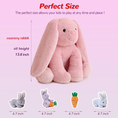Vposyako rabbit-themed decor for nursery or party.