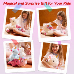 Vposyako soft plush fabric delivers gentle touch and kid-friendly care.