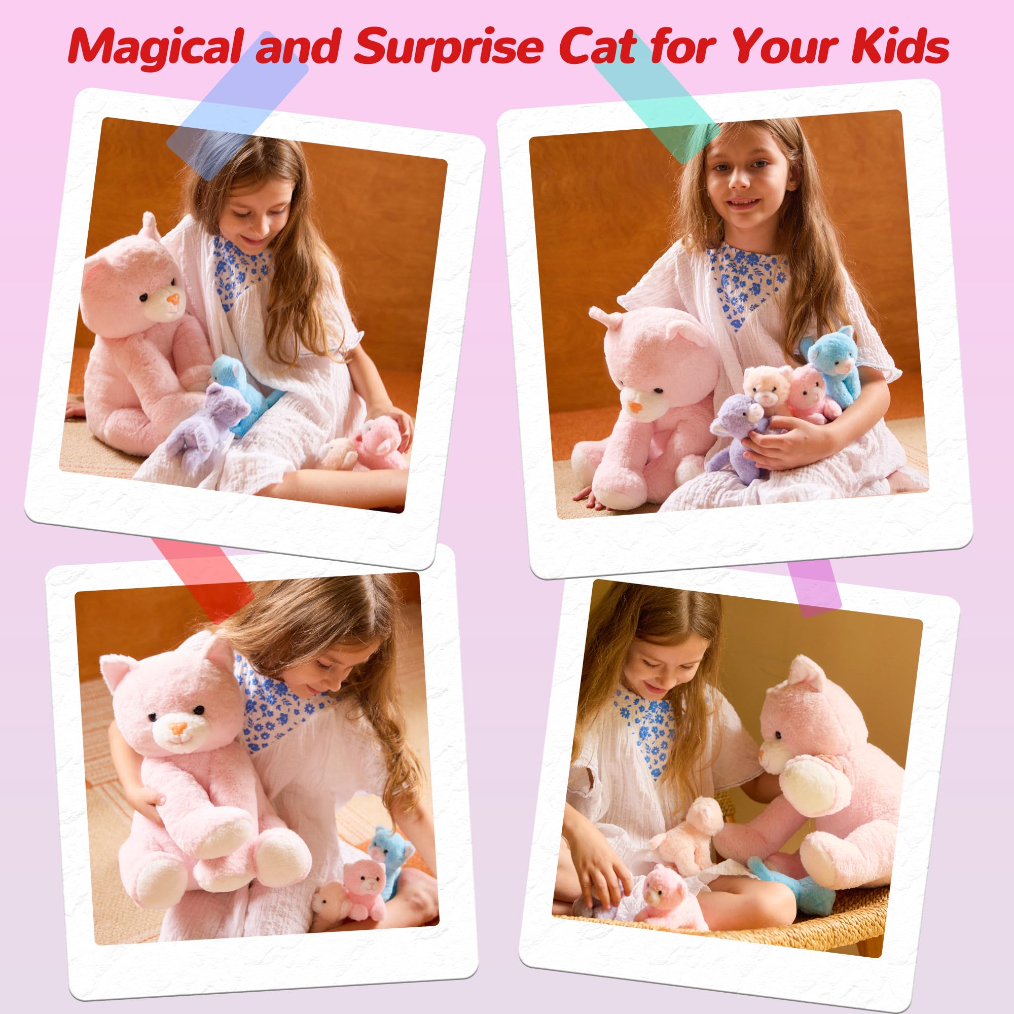 Vposyako soft plush material offers a gentle touch and long-lasting hugs.