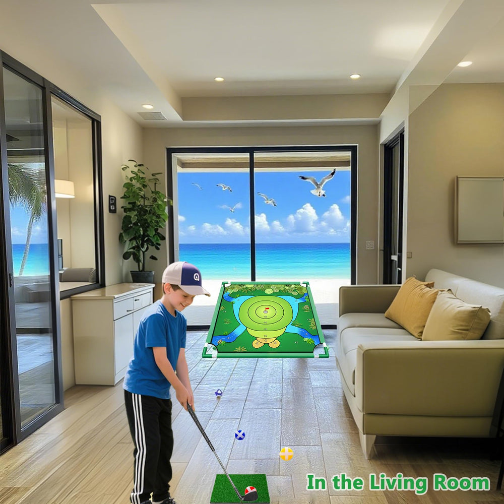 VQRZG Golf Chipping Game family-fun for adults and juniors during holidays.
