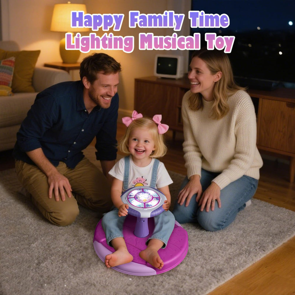 VROGTIK balance-friendly design promotes coordination as toddlers control spin speed.