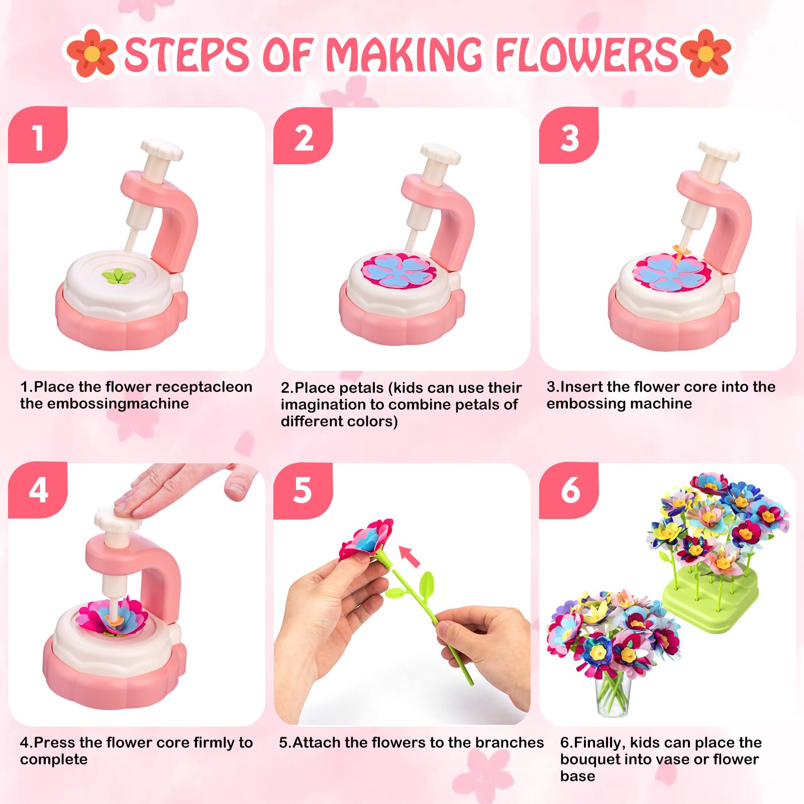 VROGTIK bouquet storage box doubles as a handy craft organizer.