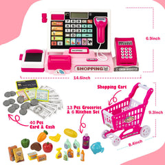 VROGTIK cash register with scanner sounds for realistic store role-play.